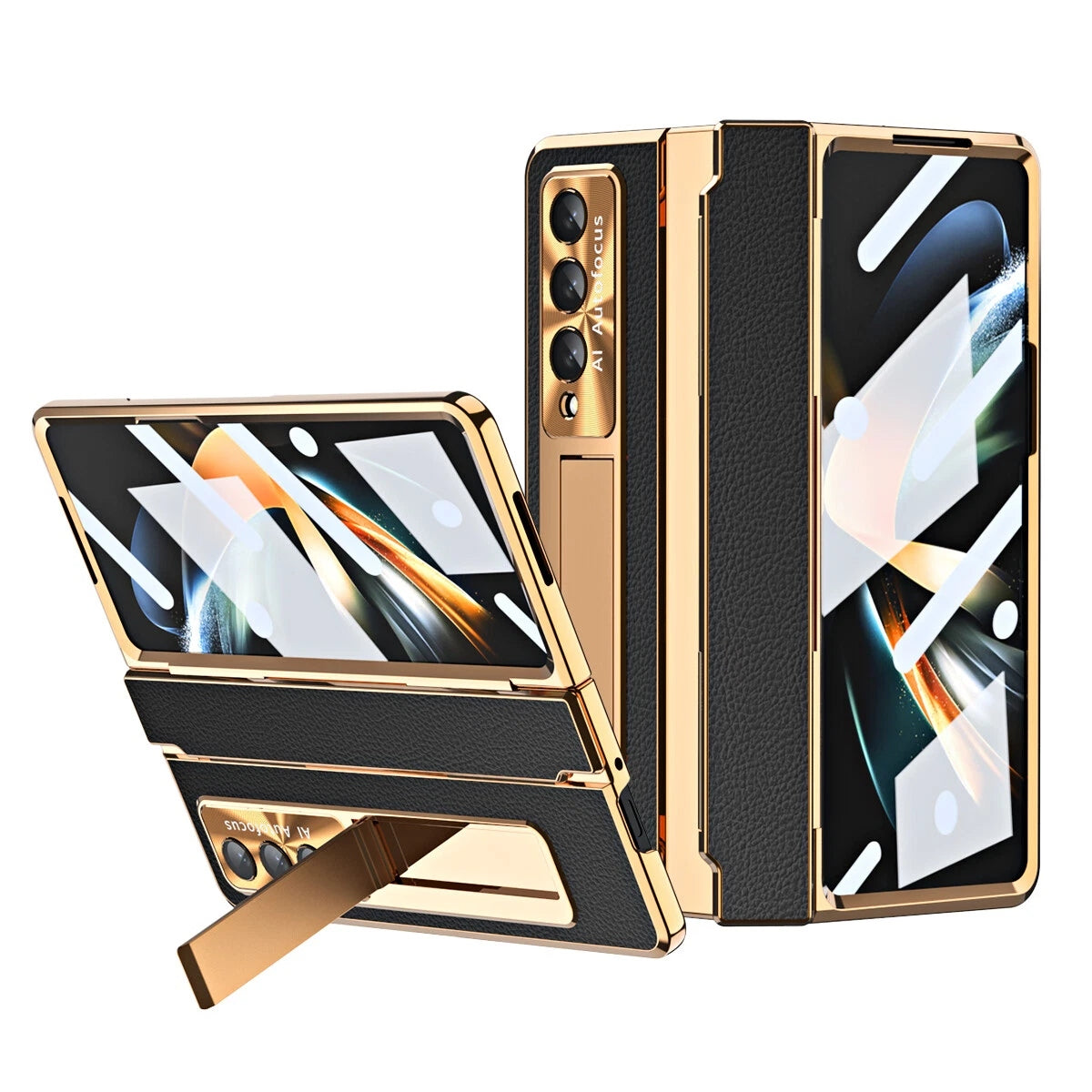 Shockproof Hinge Screen Protector For Samsung Galaxy Z Fold 6/5/4/3 Case