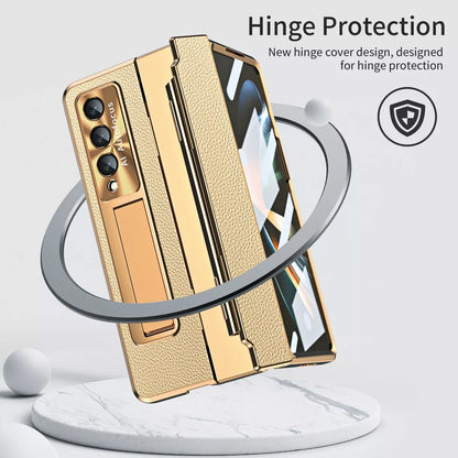 Shockproof Hinge Screen Protector For Samsung Galaxy Z Fold 6/5/4/3 Case
